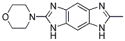 2-METHYL-6-MORPHOLIN-4-YL-1,7-DIHYDROIMIDAZO[4,5-F]BENZIMIDAZOLE Struktur