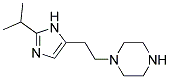 1-[2-(2-ISOPROPYL-IMIDAZOL-4-YL)-ETHYL]-PIPERAZINE Struktur