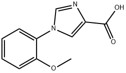 1-(2-METHOXYPHENYL)-1H-IMIDAZOLE-4-CARBOXYLIC ACID Struktur