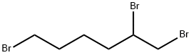 1,2,6-TRIBROMOHEXANE Struktur