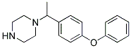 1-[1-(4-PHENOXY-PHENYL)-ETHYL]-PIPERAZINE Struktur