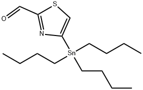 2-FORMYL-4-(TRIBUTYLSTANNYL)THIAZOLE Struktur