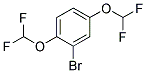 2,5-BIS-(DIFLUOROMETHOXY)-BROMOBENZENE Struktur