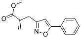 2-(5-PHENYL-ISOXAZOL-3-YLMETHYL)-ACRYLIC ACID METHYL ESTER Struktur