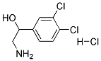 2-AMINO-1-(3,4-DICHLOROPHENYL)ETHANOL HYDROCHLORIDE Struktur