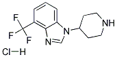 1-(PIPERIDIN-4-YL)-4-(TRIFLUOROMETHYL)-1H-BENZO[D]IMIDAZOLE HYDROCHLORIDE Struktur