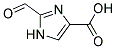 2-FORMYL-1H-IMIDAZOLE-4-CARBOXYLIC ACID Struktur