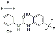 1,3-BIS-(2-HYDROXY-5-TRIFLUOROMETHYL-PHENYL)-UREA Struktur