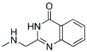 2-METHYLAMINOMETHYL-3H-QUINAZOLIN-4-ONE Struktur