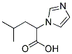 2-IMIDAZOL-1-YL-4-METHYL-PENTANOIC ACID Struktur