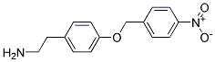 2-[4-(4-NITRO-BENZYLOXY)-PHENYL]-ETHYLAMINE Struktur