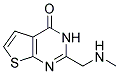 2-[(METHYLAMINO)METHYL]THIENO[2,3-D]PYRIMIDIN-4(3H)-ONE Struktur