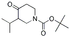 1-BOC-3-ISOPROPYL-PIPERIDIN-4-ONE Struktur