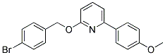 2-[(4-BROMOBENZYL)OXY]-6-(4-METHOXYPHENYL)PYRIDINE Struktur