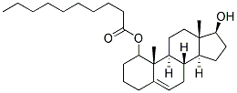 1-androstenediol decanoate Struktur