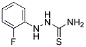 2-(2-Fluorophenyl)hydrazine-1-carbothioamide Struktur