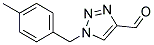 1-(4-Methylbenzyl)-1H-1,2,3-triazole-4-carboxaldehyde Struktur