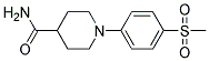 1-[4-(Methylsulphonyl)phenyl]piperidine-4-carboxamide Struktur