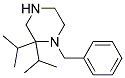 1-BENZYL-2S,5S-DIISOPROPYL-PIPERAZINE Struktur