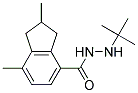 2,7-DIMETHYL-INDAN-4-CARBOXYLIC ACID N'-TERT-BUTYL-HYDRAZIDE Struktur