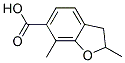 2,7-DIMETHYL-2,3-DIHYDROBENZOFURAN-6-CARBOXYLIC ACID Struktur