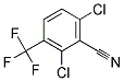 2,6-Dichloro-3-(trifluoromethyl)-benzonitrile Struktur