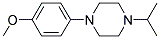 1-Isopropyl-4-(4-Methoxyphenyl)Piperazine Struktur