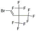 1-Bromo-4,4,4-trifluoro-3,3,-bis(trifluoromethyl)-1-butene Struktur