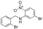 (2-Bromo-benzyl)-(5-bromo-2-nitro-phenyl)-amine Struktur