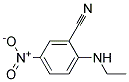 2-Ethylamino-5-nitro-benzonitrile Struktur