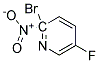 2-BROMO-5-FLUORO-2-NITROPYRIDINE Struktur