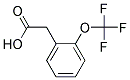 2 2-Trifluoromethoxyphenyl Acetic Acid Struktur