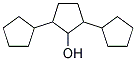 2,5-Dicyclopenthyl cyclopentan-1-ol Struktur