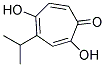 2,5-DIHYDROXY-4-ISOPROPYL-2,4,6-CYCLOHEPTATRIEN-1-ONE Struktur