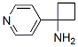 1-(pyridin-4-yl)cyclobutanamine Struktur