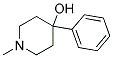 1-METHYL-4-HYDROXY-4-PHENYL-PIPERIDINE Struktur