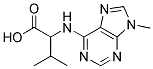 2-(9-METHYL-9H-PURIN-6-YLAMINO)-3-METHYLBUTANOIC ACID Struktur