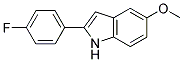 2-(4-FLUOROPHENYL)-5-METHOXY-1H-INDOLE Struktur