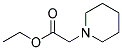 1-PIPERIDINOACETIC ACID ETHYL ESTER Struktur