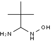 1-AMINO-N-HYDROXY-2,2-DIMETHYLPROPAN-1-AMINE Struktur