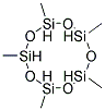 1,3,5,7,9-PENTAMETHYLCYCLOPENTASILOXANE Struktur