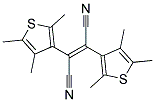 1,2-DICYANO-1,2-BIS(2,4,5-TRIMETHYL-3-THIENYL)ETHENE Struktur