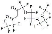 1,1,1,2,2,6,6,8,8,9,9,11,11,12,12,14,14,14-OCTADECAFLUORO-7,10,13-TRIOXATETRADECANE-3,5-DIONE Struktur