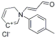 1-(4-METHYLPHENYL)-3-PYRIDINIUM-1-YLPROP-2-EN-1-ONE CHLORIDE, TECH Struktur