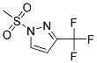 1-(METHYLSULFONYL)-3-(TRIFLUOROMETHYL)-1H-PYRAZOLE, TECH Struktur