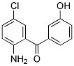 (2-AMINO-5-CHLOROPHENYL)(3-HYDROXYPHENYL)METHANONE, TECH Struktur