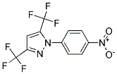 1-(4-NITROPHENYL)-3,5-DI(TRIFLUOROMETHYL)-1H-PYRAZOLE, TECH Struktur