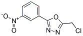 2-(CHLOROMETHYL)-5-(3-NITROPHENYL)-1,3,4-OXADIAZOLE, TECH Struktur