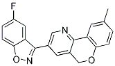 2-(5-FLUORO-BENZO[D]ISOXAZOL-3-YL)-6-METHYL-10H-9-OXA-4-AZA-PHENANTHRENE Struktur