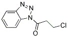 1-(3-CHLOROPROPIONYL)-1H-BENZOTRIAZOLE Struktur